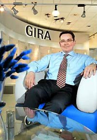 Экспорт-менеджер Gira по Центральной/Южной/Восточной Европе Гидо Шмитц